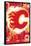 NHL Calgary Flames - Maximalist Logo 23-Trends International-Framed Poster