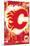 NHL Calgary Flames - Maximalist Logo 23-Trends International-Mounted Poster