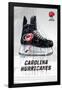 NHL Carolina Hurricanes - Drip Skate 21-Trends International-Framed Poster