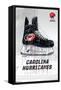 NHL Carolina Hurricanes - Drip Skate 21-Trends International-Framed Stretched Canvas