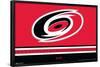 NHL Carolina Hurricanes - Logo 21-Trends International-Framed Poster