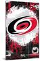 NHL Carolina Hurricanes - Maximalist Logo 23-Trends International-Mounted Poster