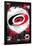 NHL Carolina Hurricanes - Maximalist Logo 23-Trends International-Framed Poster