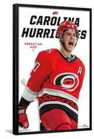 NHL Carolina Hurricanes - Sebastian Aho Feature Series 23-Trends International-Framed Poster