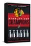 NHL Chicago Blackhawks - Champions 23-Trends International-Framed Stretched Canvas