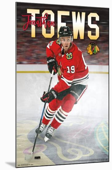 NHL Chicago Blackhawks - Jonathan Toews 17-Trends International-Mounted Poster