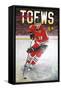 NHL Chicago Blackhawks - Jonathan Toews 17-Trends International-Framed Stretched Canvas