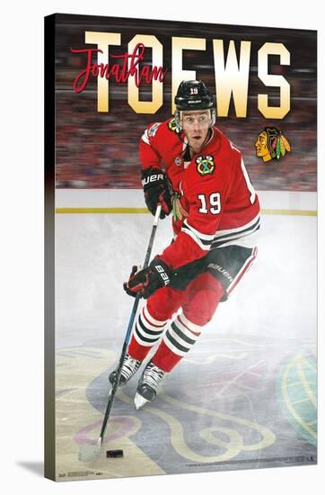 NHL Chicago Blackhawks - Jonathan Toews 17-Trends International-Stretched Canvas