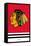 NHL Chicago Blackhawks - Logo 21-Trends International-Framed Stretched Canvas