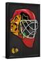 NHL Chicago Blackhawks - Mask 16-Trends International-Framed Poster