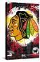 NHL Chicago Blackhawks - Maximalist Logo 23-Trends International-Stretched Canvas