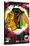 NHL Chicago Blackhawks - Maximalist Logo 23-Trends International-Stretched Canvas