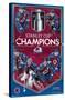 NHL Colorado Avalanche - 2022 Commemorative Stanley Cup Champions-Trends International-Stretched Canvas