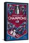 NHL Colorado Avalanche - 2022 Commemorative Stanley Cup Champions-Trends International-Framed Stretched Canvas