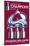 NHL Colorado Avalanche - 2022 Commemorative Stanley Cup Team Logo-Trends International-Mounted Poster