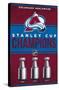 NHL Colorado Avalanche - Champions 23-Trends International-Stretched Canvas