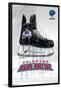 NHL Colorado Avalanche - Drip Skate 21-Trends International-Framed Poster