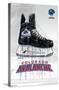 NHL Colorado Avalanche - Drip Skate 21-Trends International-Stretched Canvas