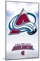 NHL Colorado Avalanche - Logo 17-Trends International-Mounted Poster