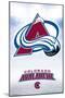 NHL Colorado Avalanche - Logo 17-Trends International-Mounted Poster