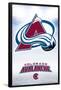 NHL Colorado Avalanche - Logo 17-Trends International-Framed Poster