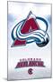 NHL Colorado Avalanche - Logo 17-Trends International-Mounted Poster