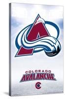 NHL Colorado Avalanche - Logo 17-Trends International-Stretched Canvas