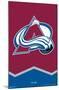 NHL Colorado Avalanche - Logo 21-Trends International-Mounted Poster