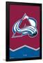 NHL Colorado Avalanche - Logo 21-Trends International-Framed Poster