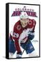 NHL Colorado Avalanche - Nathan MacKinnon Feature Series 23-Trends International-Framed Stretched Canvas