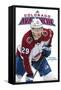 NHL Colorado Avalanche - Nathan MacKinnon Feature Series 23-Trends International-Framed Stretched Canvas