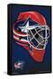 NHL Columbus Blue Jackets - Mask 16-Trends International-Framed Stretched Canvas