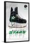 NHL Dallas Stars - Drip Skate 21-Trends International-Framed Poster
