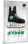 NHL Dallas Stars - Drip Skate 21-Trends International-Mounted Poster