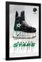 NHL Dallas Stars - Drip Skate 21-Trends International-Framed Poster