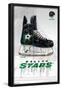 NHL Dallas Stars - Drip Skate 21-Trends International-Framed Poster