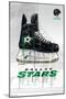 NHL Dallas Stars - Drip Skate 21-Trends International-Mounted Poster