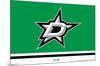 NHL Dallas Stars - Logo 21-Trends International-Mounted Poster