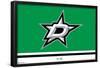 NHL Dallas Stars - Logo 21-Trends International-Framed Poster