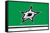 NHL Dallas Stars - Logo 21-Trends International-Framed Stretched Canvas