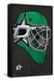 NHL Dallas Stars - Mask 16-Trends International-Framed Stretched Canvas