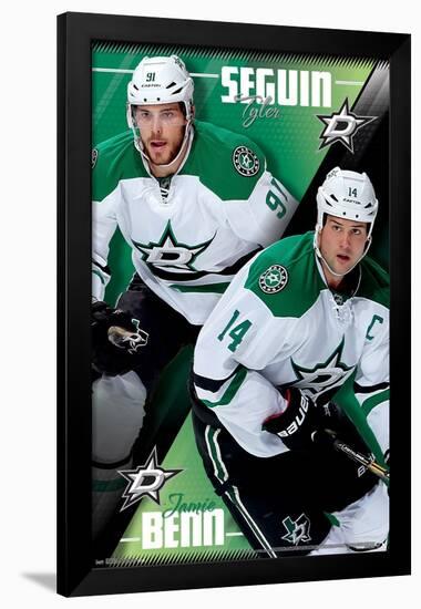 NHL Dallas Stars - Tyler Seguin and Jamie Benn 14-Trends International-Framed Poster