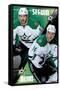 NHL Dallas Stars - Tyler Seguin and Jamie Benn 14-Trends International-Framed Stretched Canvas
