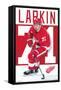 NHL Detroit Red Wings - Dylan Larkin-Trends International-Framed Stretched Canvas