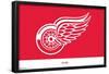 NHL Detroit Red Wings - Logo 21-Trends International-Framed Poster