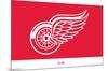 NHL Detroit Red Wings - Logo 21-Trends International-Mounted Poster