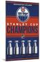 NHL Edmonton Oilers - Champions 23-Trends International-Mounted Poster