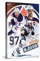 NHL Edmonton Oilers - Connor McDavid 22-Trends International-Stretched Canvas