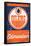NHL Edmonton Oilers - Retro Logo 13-Trends International-Framed Poster