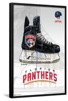 NHL Florida Panthers - Drip Skate 21-Trends International-Framed Poster